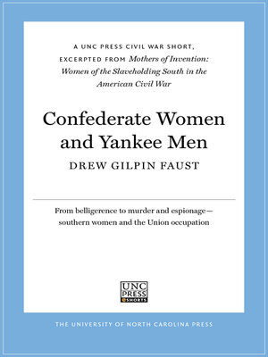 cover image of Confederate Women and Yankee Men